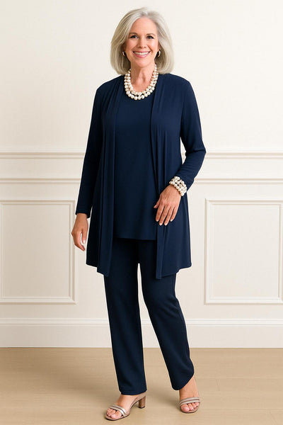 Completo Cardigan, Maglia & Pantalone "Rosy" F10-8/14