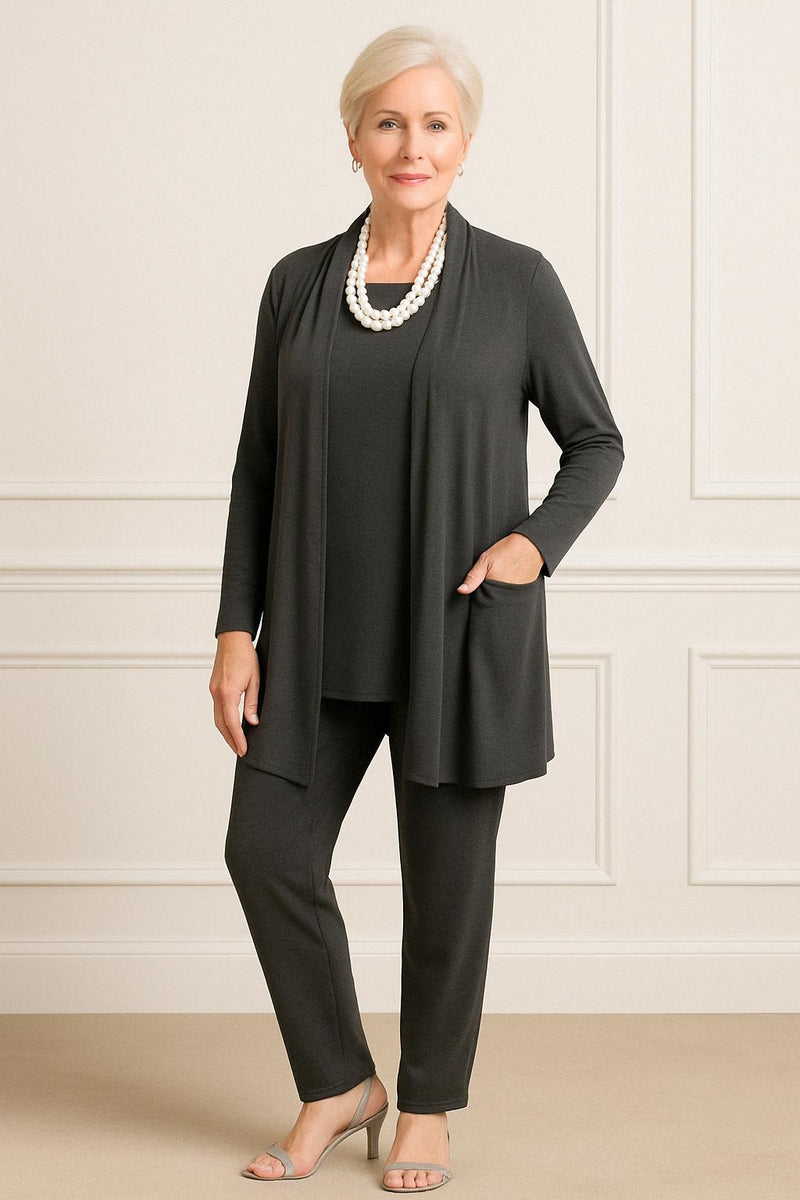 Completo Cardigan, Maglia & Pantalone "Rosy" F10-8/14