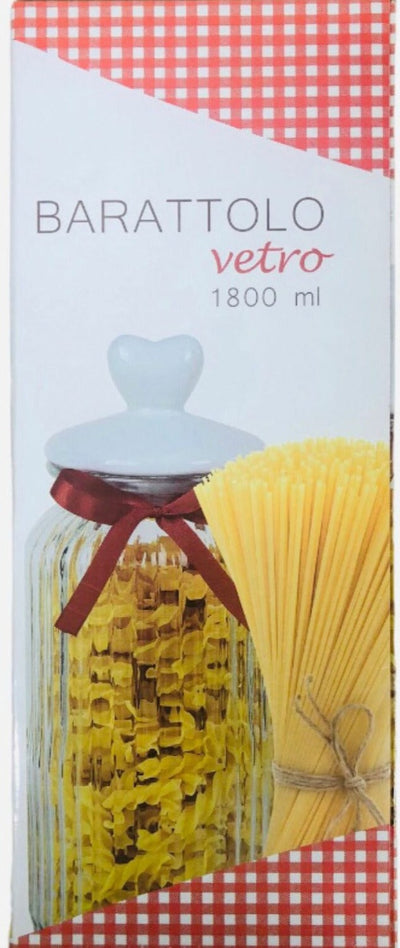 BARATTOLO DI VETRO 1800 ML